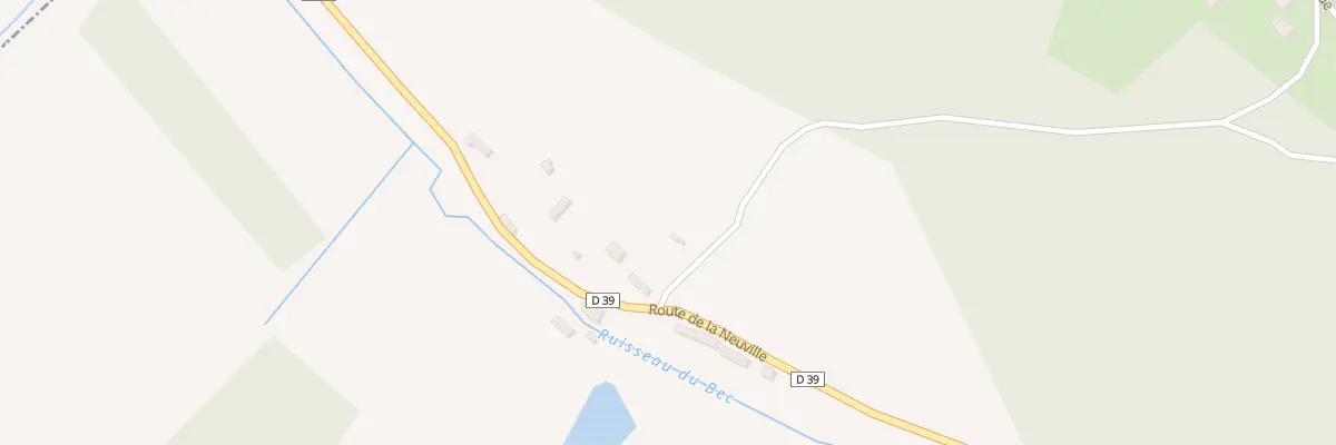 Plan du 1 Rte du Moulin du Parc à Bosrobert
