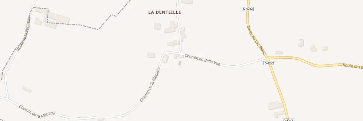 Plan du 235 Che de Belle Vue à Veyrines-de-Vergt