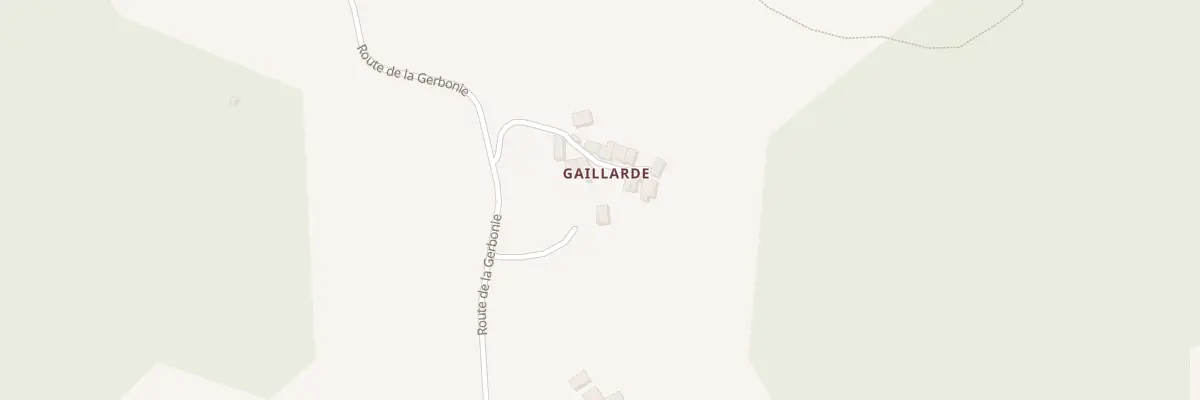 Plan de Gaillarde à Villars
