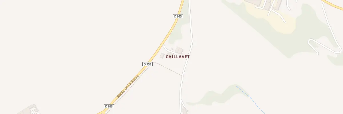 Plan du 5288 Caillavet à Miradoux