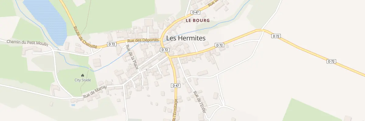 Plan du 1 Rue de l’Enfer aux Hermites