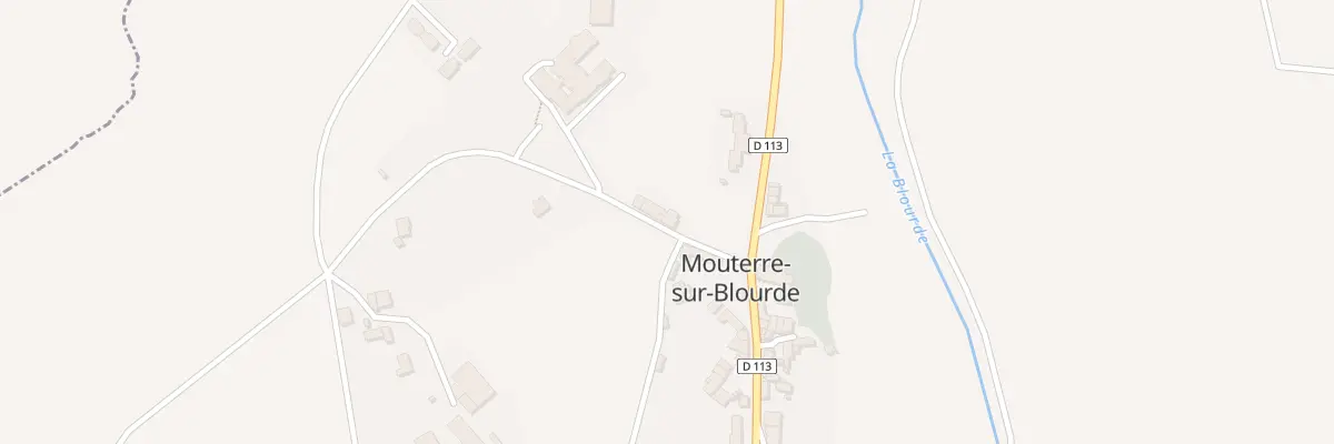 Plan du 2 Rue La Petite Suisse à Mouterre-sur-Blourde