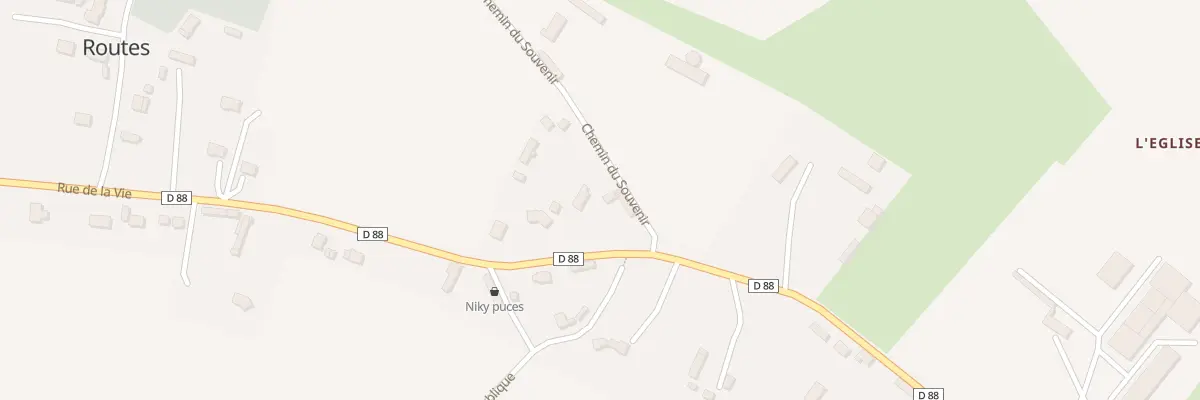 Plan du 460 Rue de la Vie à Routes