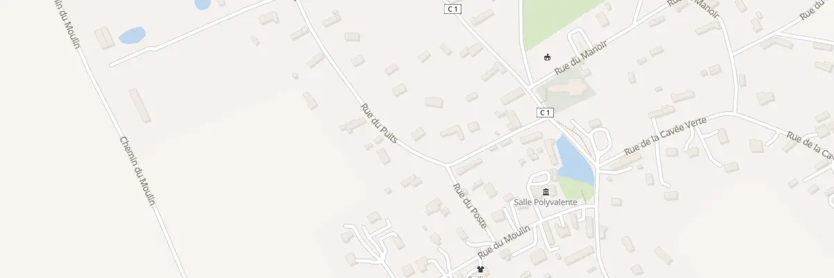 Plan du 164 Rue du Puits à Manneville-ès-Plains