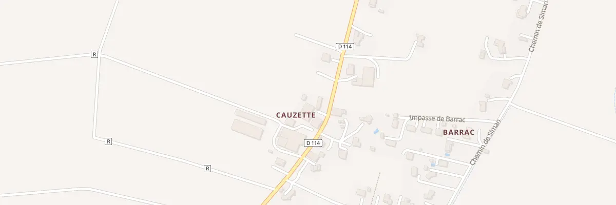 Plan du 1004 Rte des Pommiers à Saint-Nicolas-de-la-Balerme