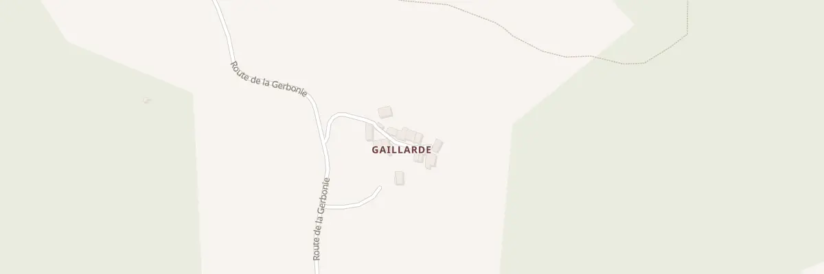 Plan du 243 Gaillarde à Villars