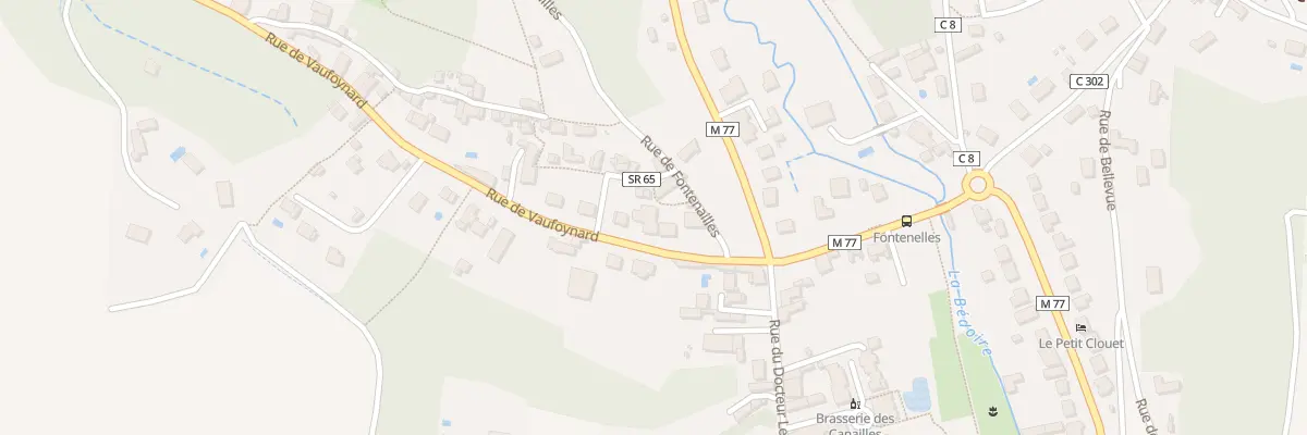Plan du 6 Rue Vaufoynard à Rochecorbon
