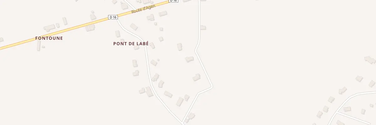 Plan du 5000 Au Pastin à Saint-Pierre-de-Clairac