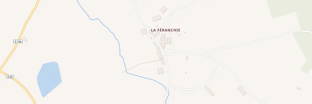 Plan du 5170 La Feranchie à Chéronnac