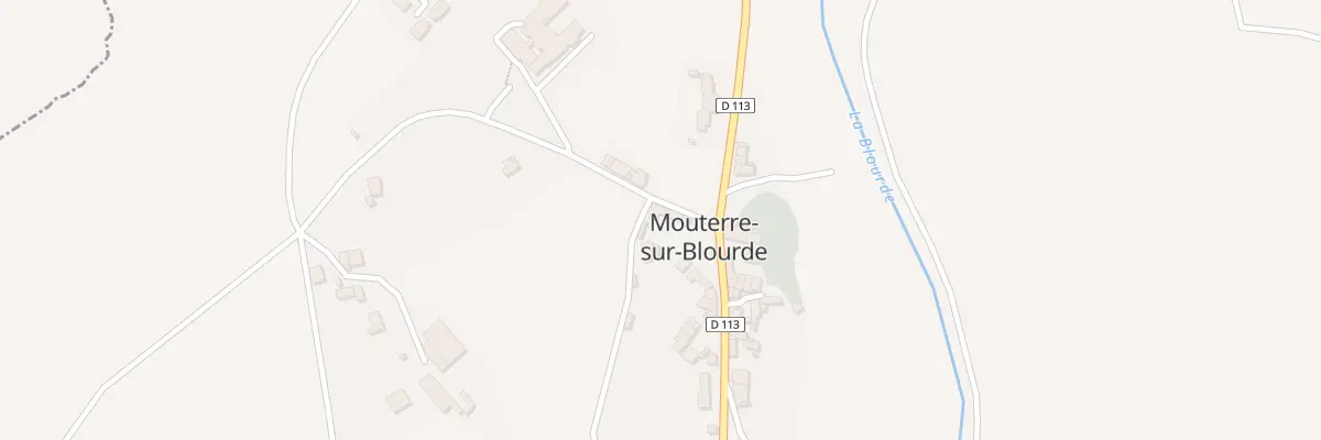 Plan du 3 Rue La Petite Suisse à Mouterre-sur-Blourde