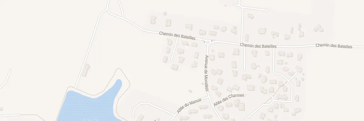 Plan du 3 All des Noisetiers à Monflanquin