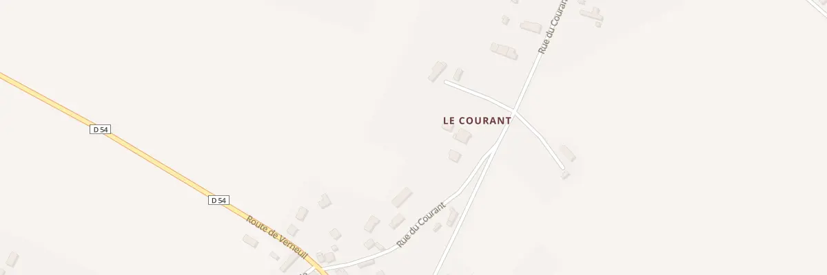 Plan du 2 Ptr Petite Rue du Courant à Bois-Arnault