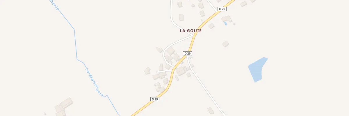 Plan du 5083 La Gouie à Chabrac