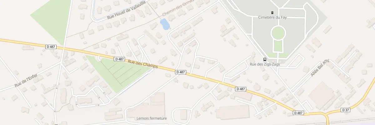 Plan du 24B Rue des Champs à Yvetot