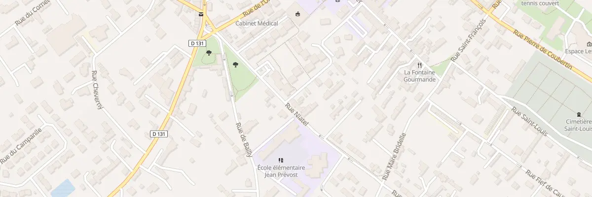 Plan du 19 Rue Niatel à Yvetot