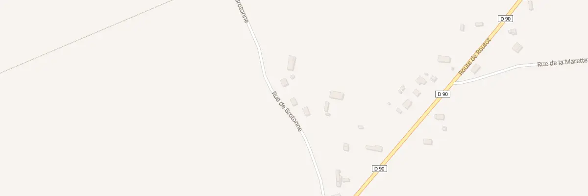 Plan du 10 Rue de Brotonne à Hauville