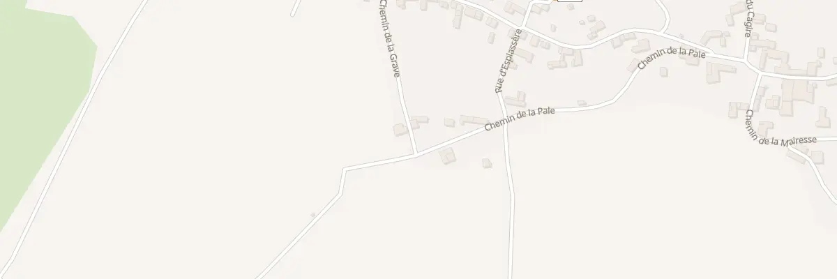 Plan du 400 Che de la Pale à Juzet-d’Izaut
