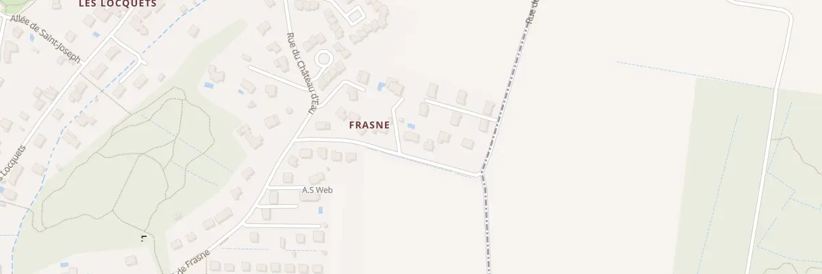 Plan du 35 Rue de Frasne à Parçay-Meslay