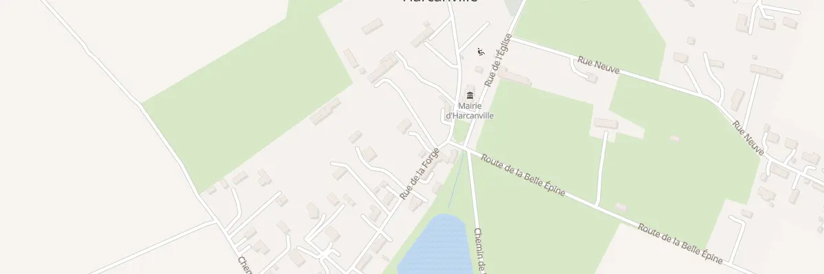 Plan du 486 Rue de la Forge à Harcanville