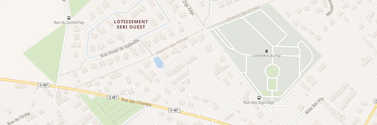 Plan du 8 Lot Le Parc des Ormes à Yvetot