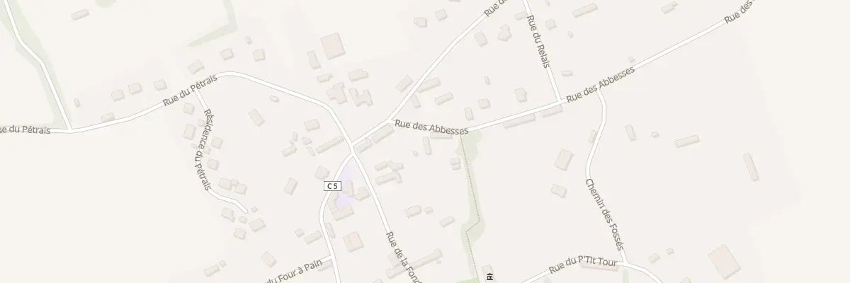 Plan du 26 Rue des Abbesses à Gueutteville-les-Grès