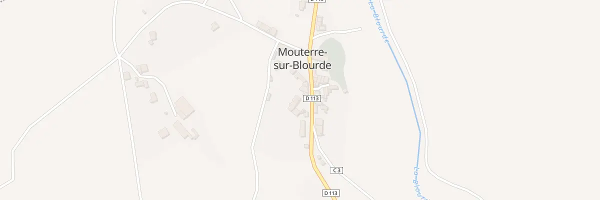 Plan du 24 Rue des Lilas à Mouterre-sur-Blourde