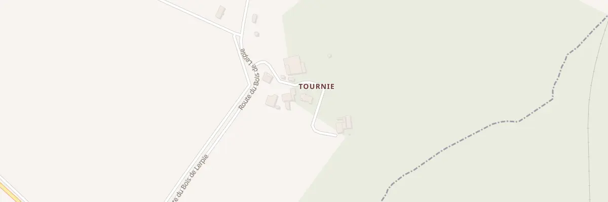 Plan du 5025 Tournie à Monbalen