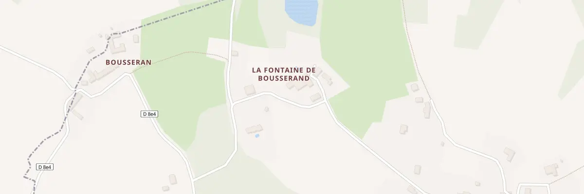 Plan du 36 La Fontaine de Bousserand à Pontours
