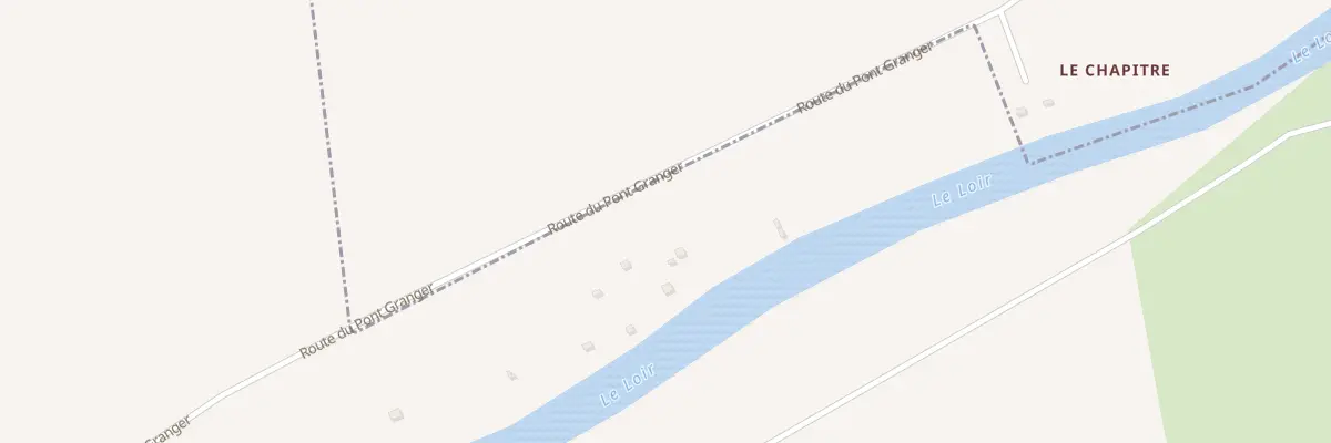 Plan du 1084 Rte du Pont-Granger à Artins