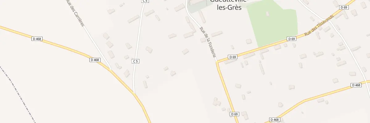 Plan du 11 Rue de la Fonderie à Gueutteville-les-Grès