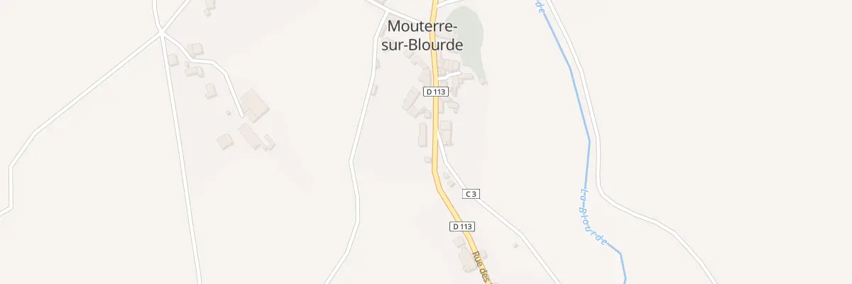 Plan du 32 Rue des Lilas à Mouterre-sur-Blourde