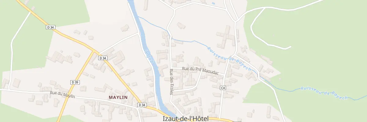 Plan du 22 Village à Izaut-de-l’Hôtel