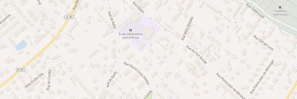 Plan du 8 Rue Jules Ferry à Yvetot
