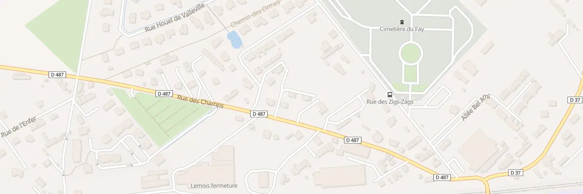 Plan du 24C Rue des Champs à Yvetot