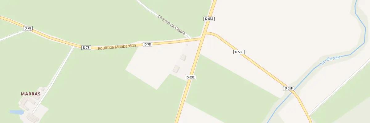 Plan du 94A Le Batelier à Puymaurin