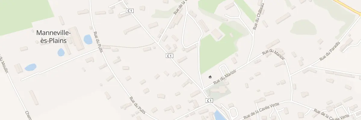 Plan du 90 Rue de la Forge à Manneville-ès-Plains
