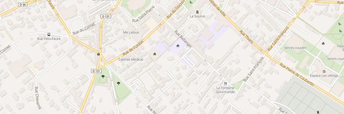 Plan du 38C Rue Bellanger à Yvetot