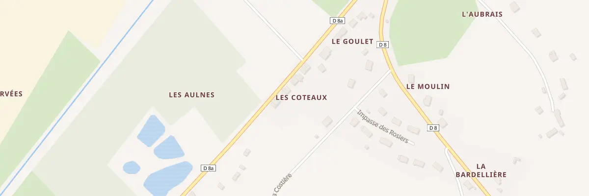 Plan du 7 Les Côteaux à Bonneveau