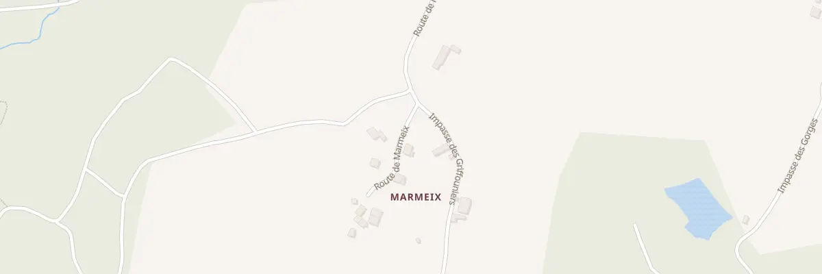 Plan du 1107 Rte de Marmeix à Champs-Romain