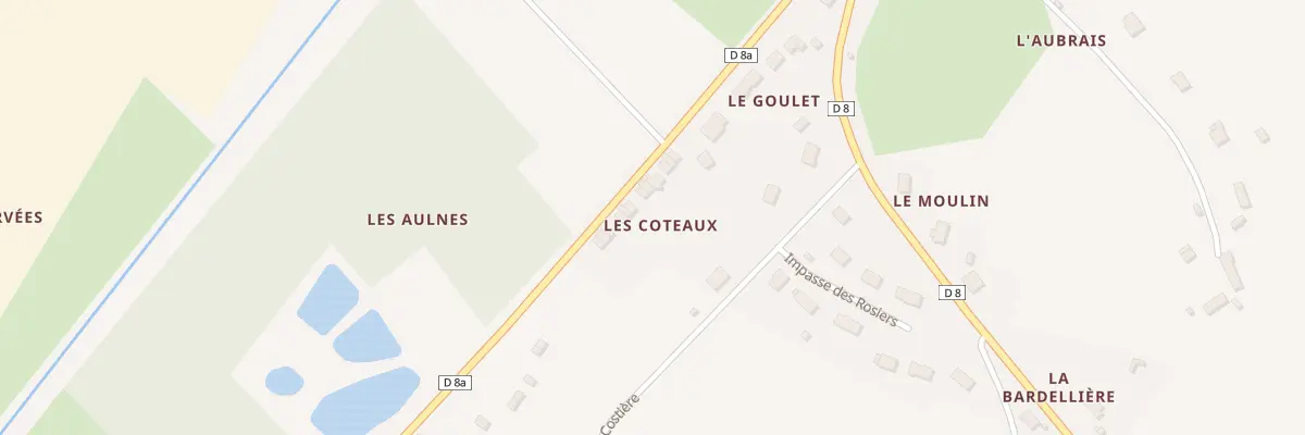 Plan du 6 Les Côteaux à Bonneveau