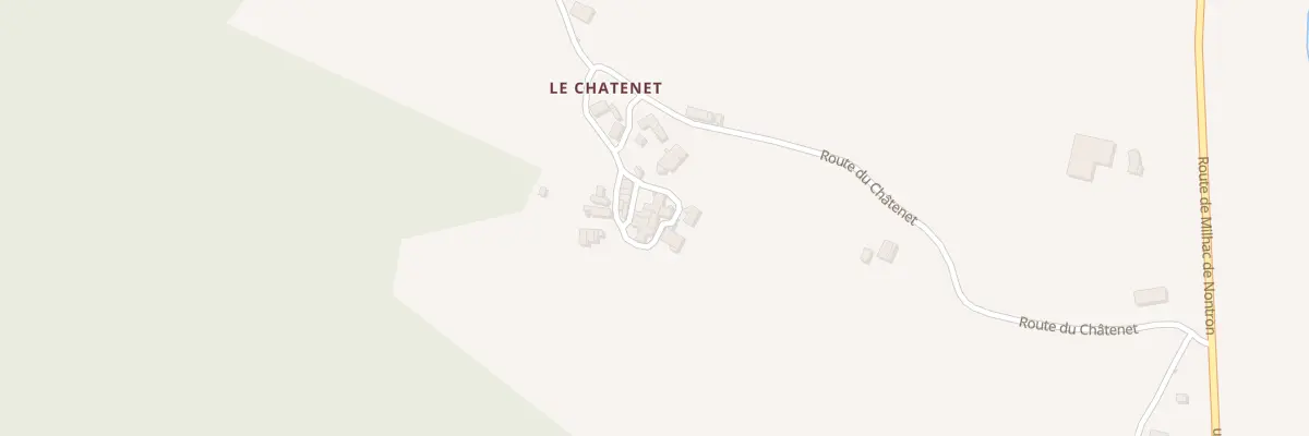 Plan du 161 Le Chatenet à Villars