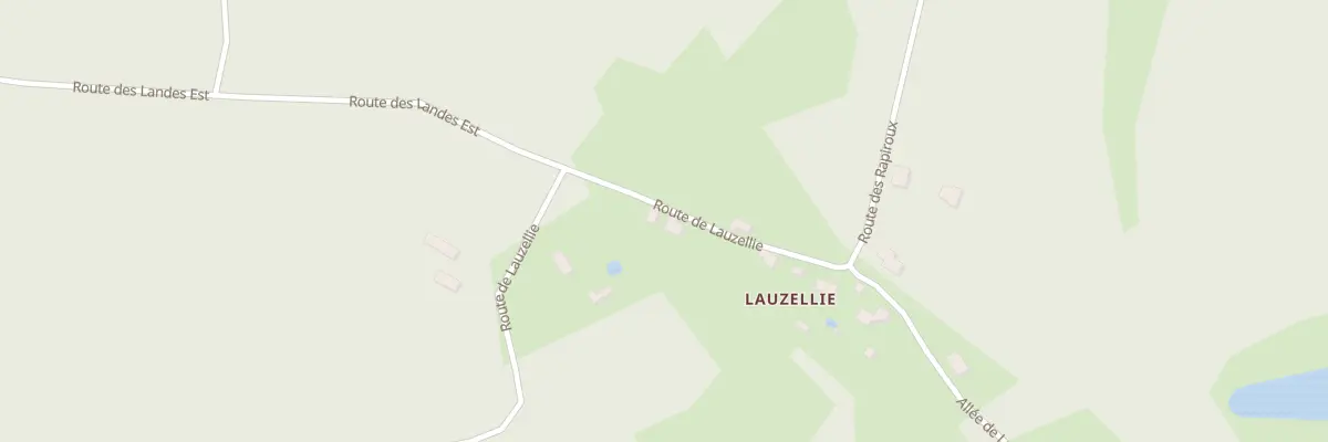 Plan du 1258 Rte de Lauzellie à Sanilhac
