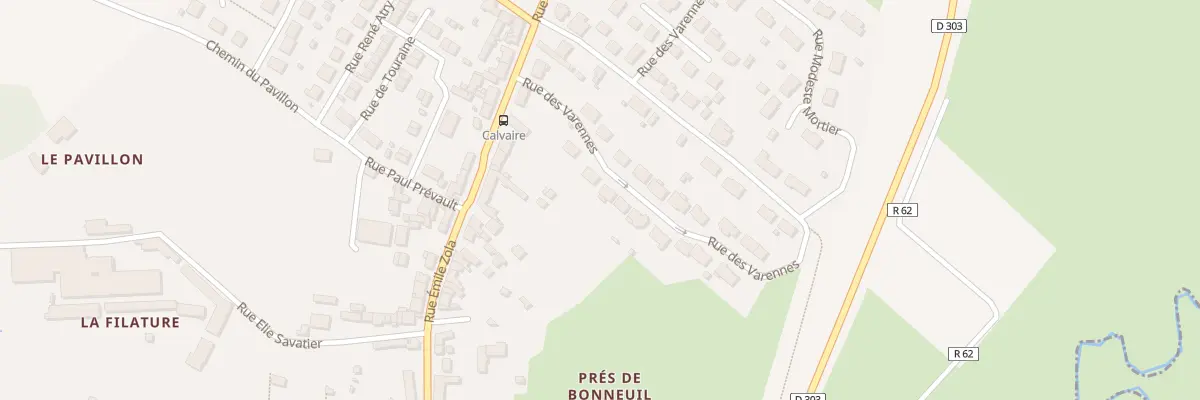 Plan du 6 Rue des Varennes à Bessé-sur-Braye