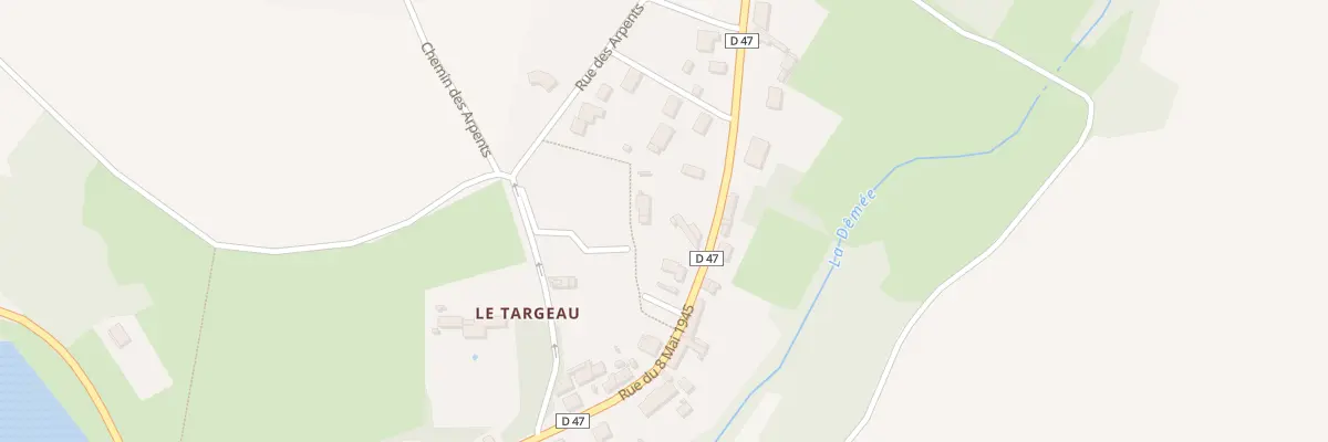 Plan du 25 Rue du 8 Mai 1945 à Monthodon