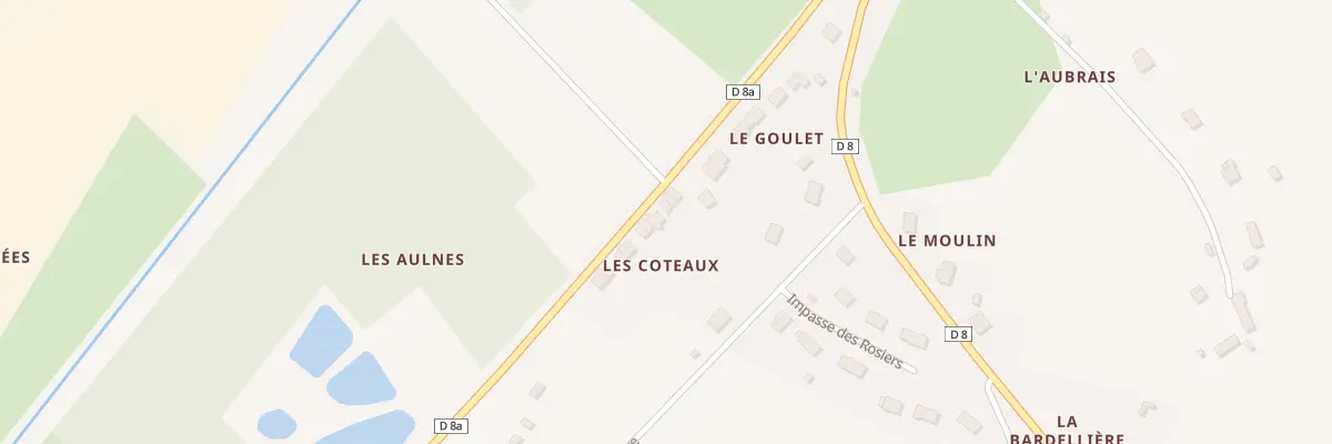 Plan du 3 Les Côteaux à Bonneveau
