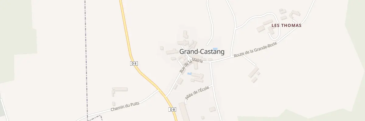 Plan du 25A Grand Castang à Mauzac-et-Grand-Castang