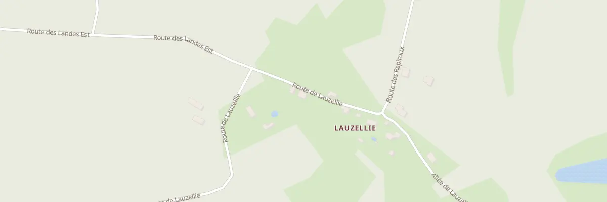 Plan du 1285 Rte de Lauzellie à Sanilhac