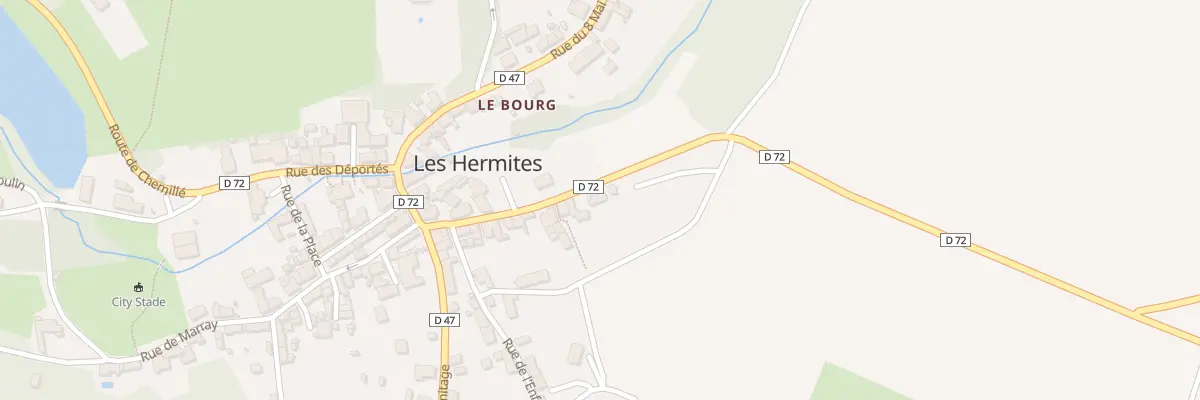 Plan du 22 Rue du 11 Novembre 1918 aux Hermites