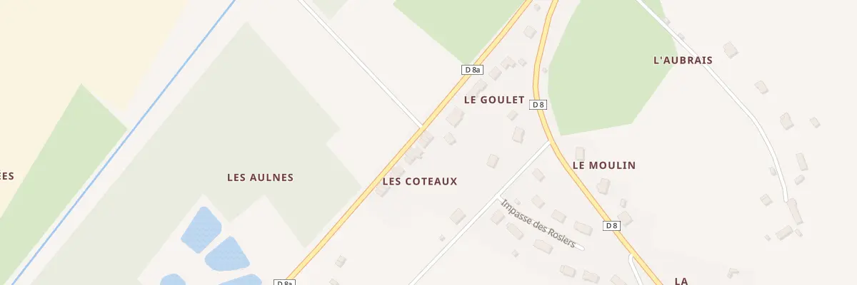 Plan du 1 Les Côteaux à Bonneveau