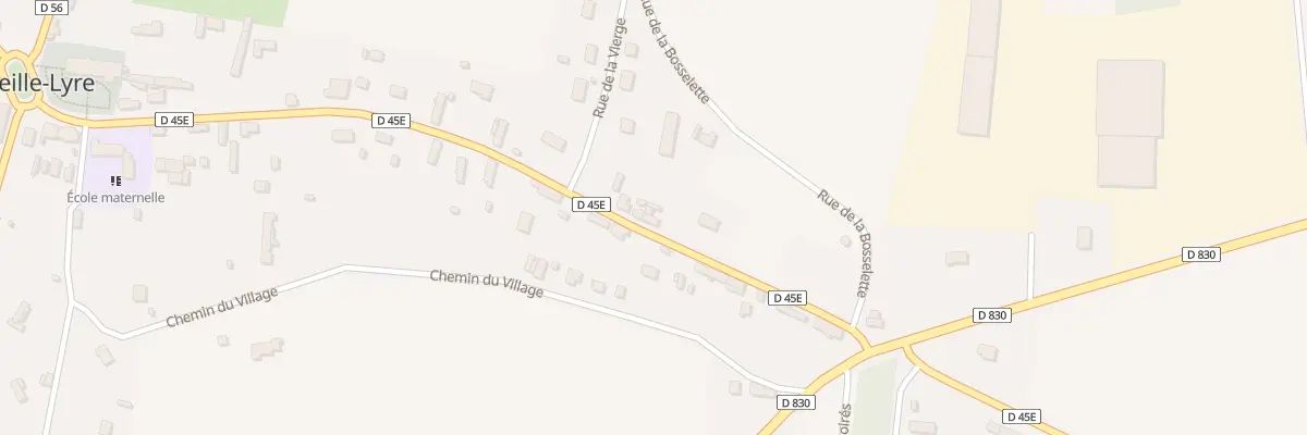 Plan du 26 Rue St Pierre à La Vieille-Lyre